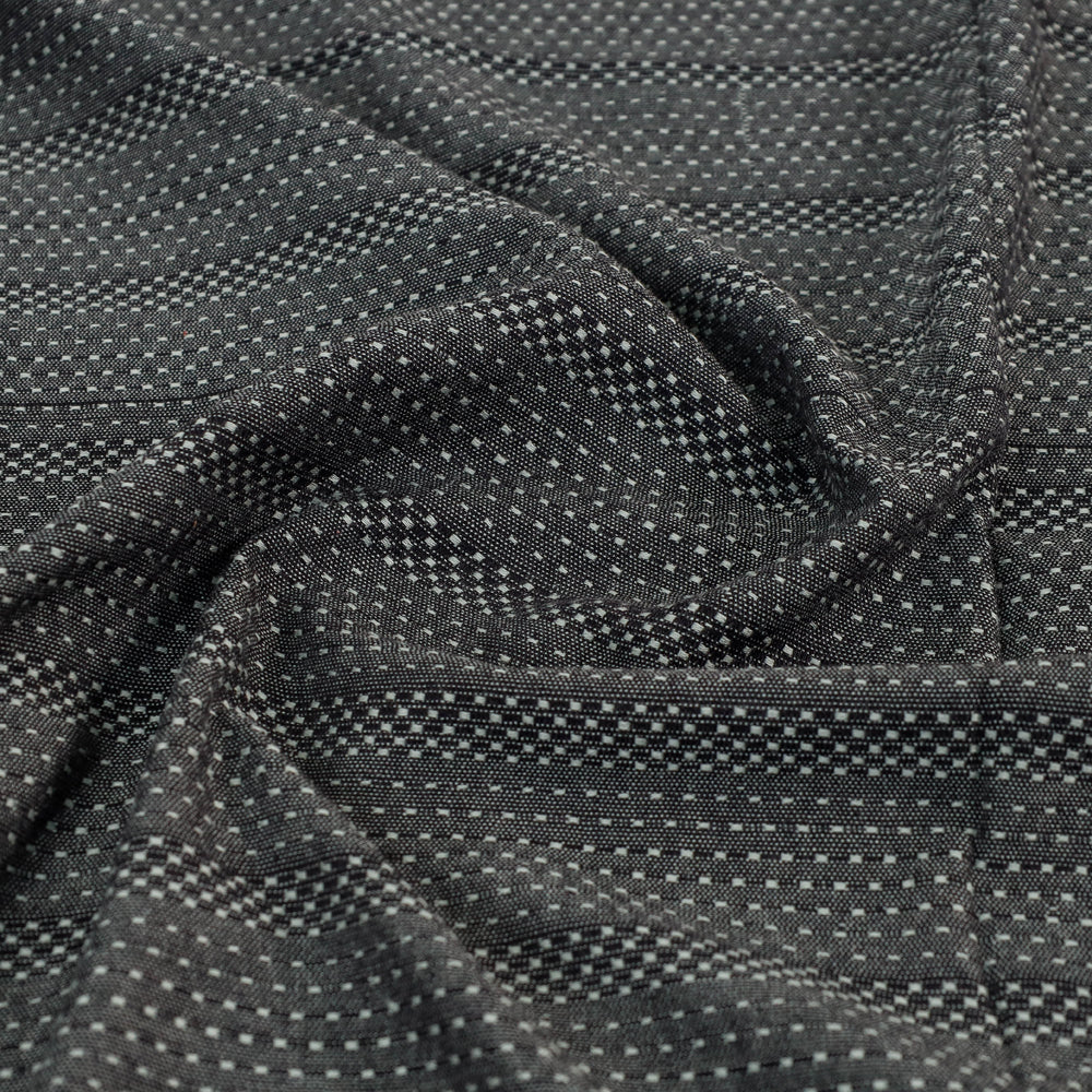 Pure Cotton Handloom Single Bedcover from Bijnor by Nizam (91 x 61 in)