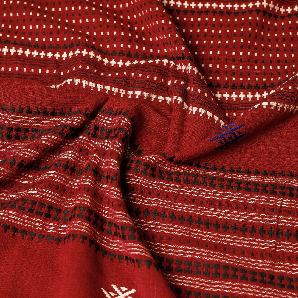 Tribal Kotpad Organic Cotton Handloom Natural Dyed Saree