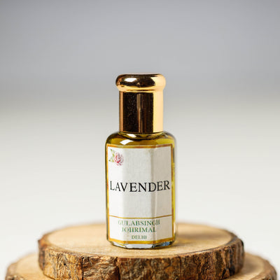 Lavender - Natural Attar Unisex Perfume Oil 10ml