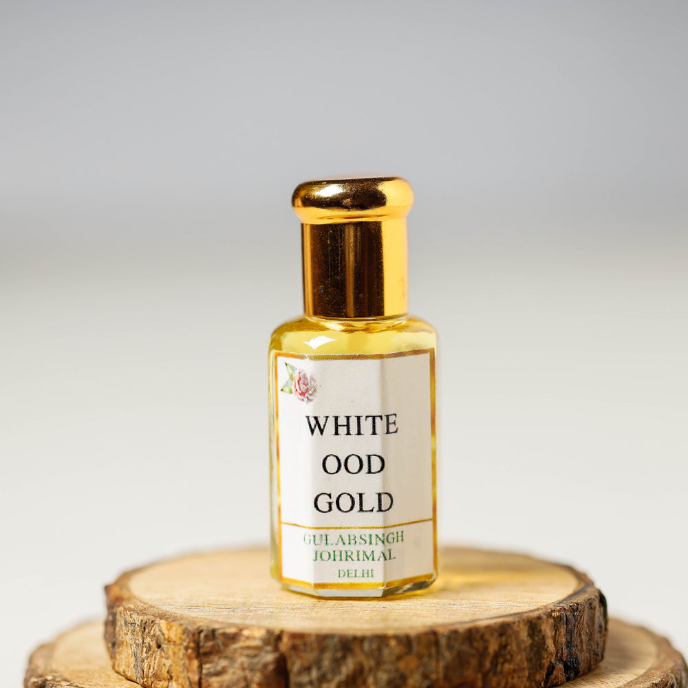 White ood Gold- Natural Attar Unisex Perfume Oil 10ml
