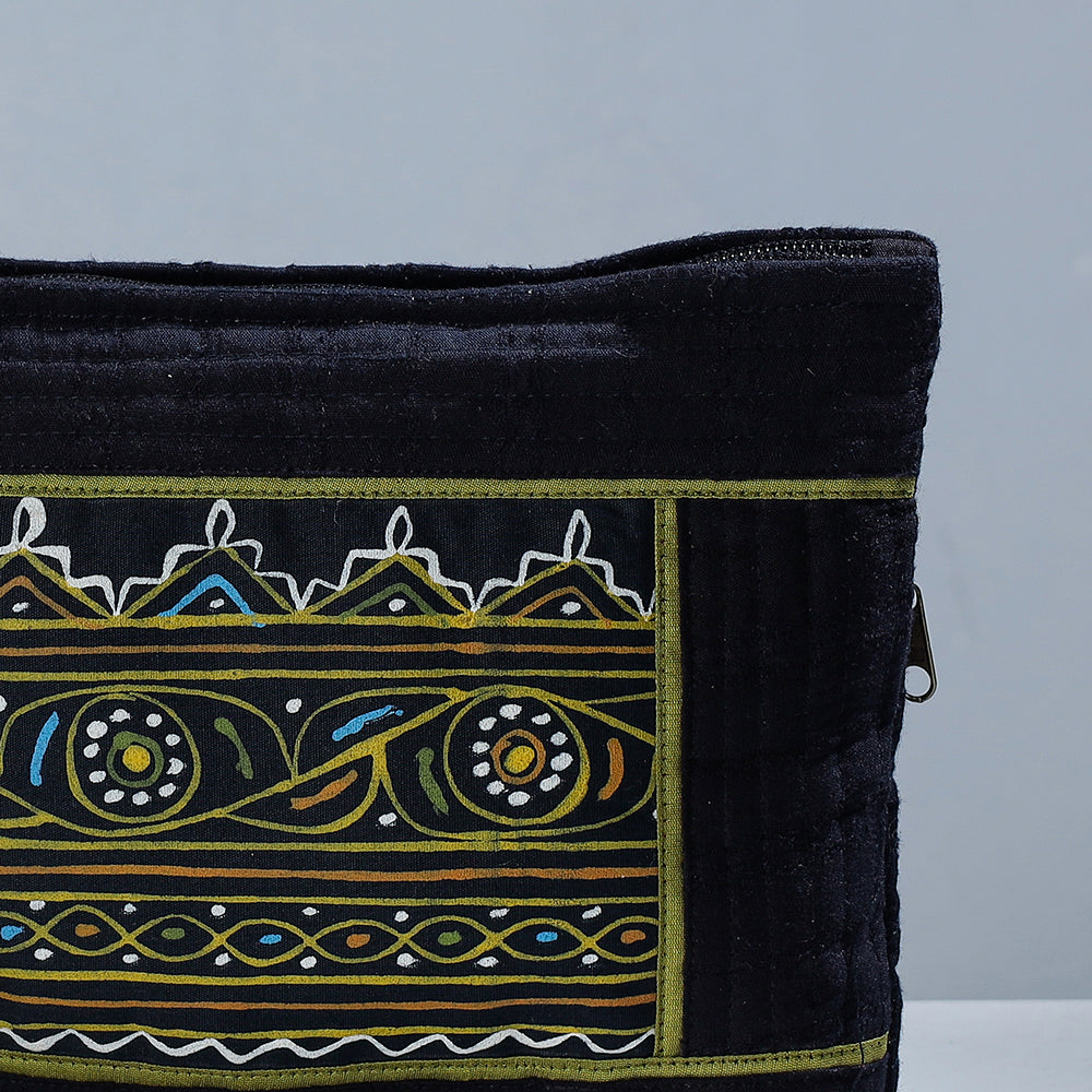 Traditional Rogan Hand Painted Cotton Multipurpose Pouch
