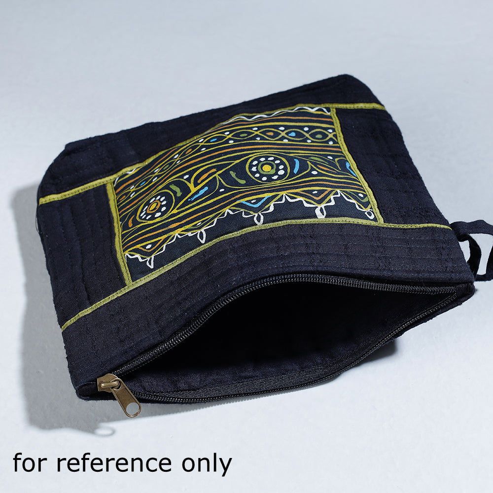 Traditional Rogan Hand Painted Cotton Multipurpose Pouch