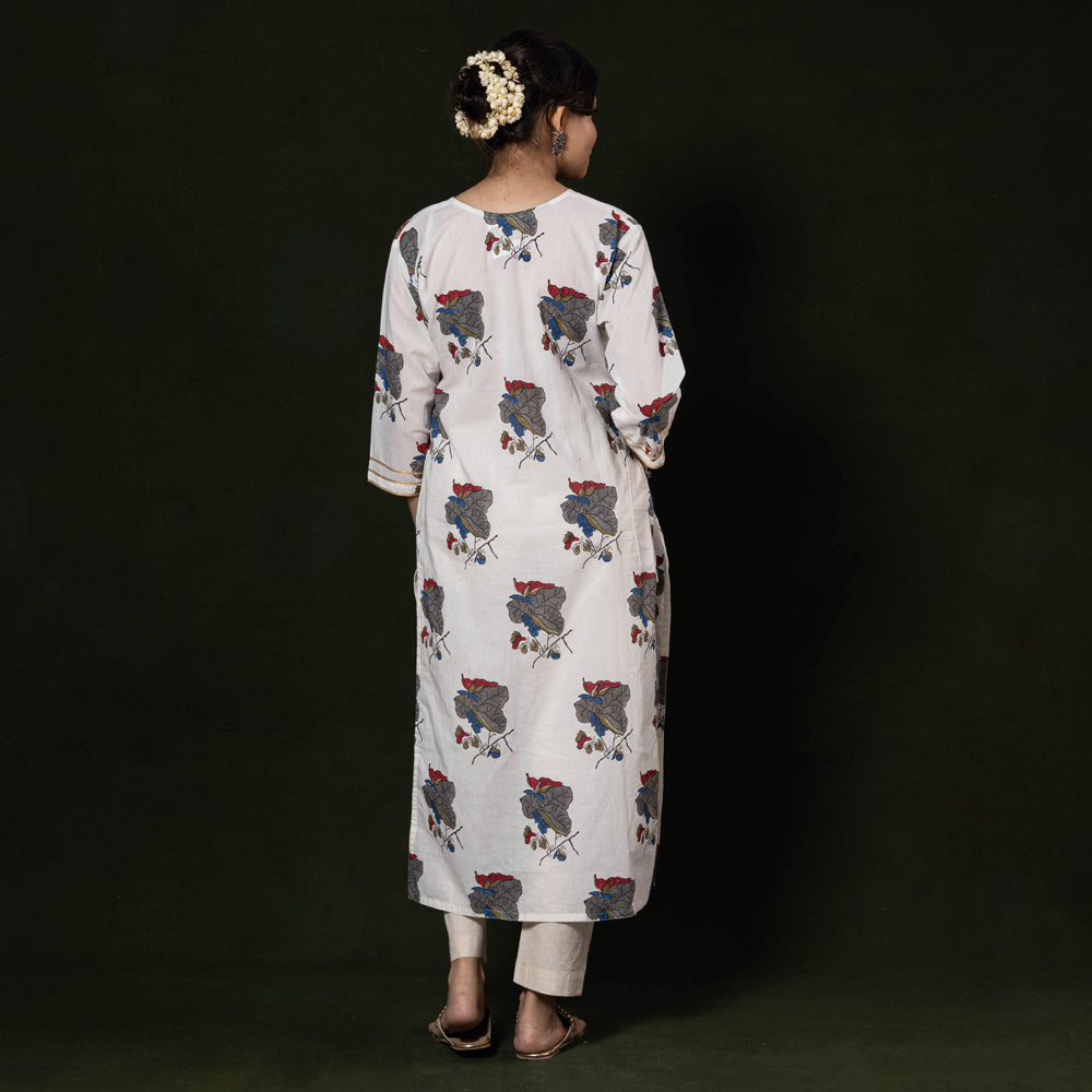 Sanganeri Block Printing Cotton Long Kurti