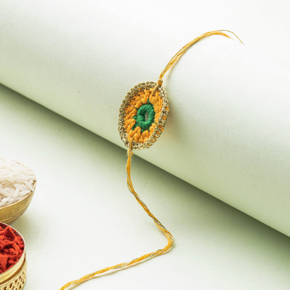 Crochet Work Rakhi | iTokri आई.टोकरी